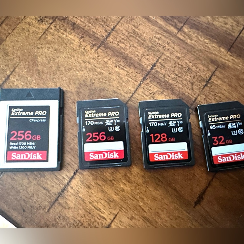 Sandisk express memory cards